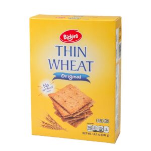 BICKIES THIN WHEAT CRACKER <br />14 OZ