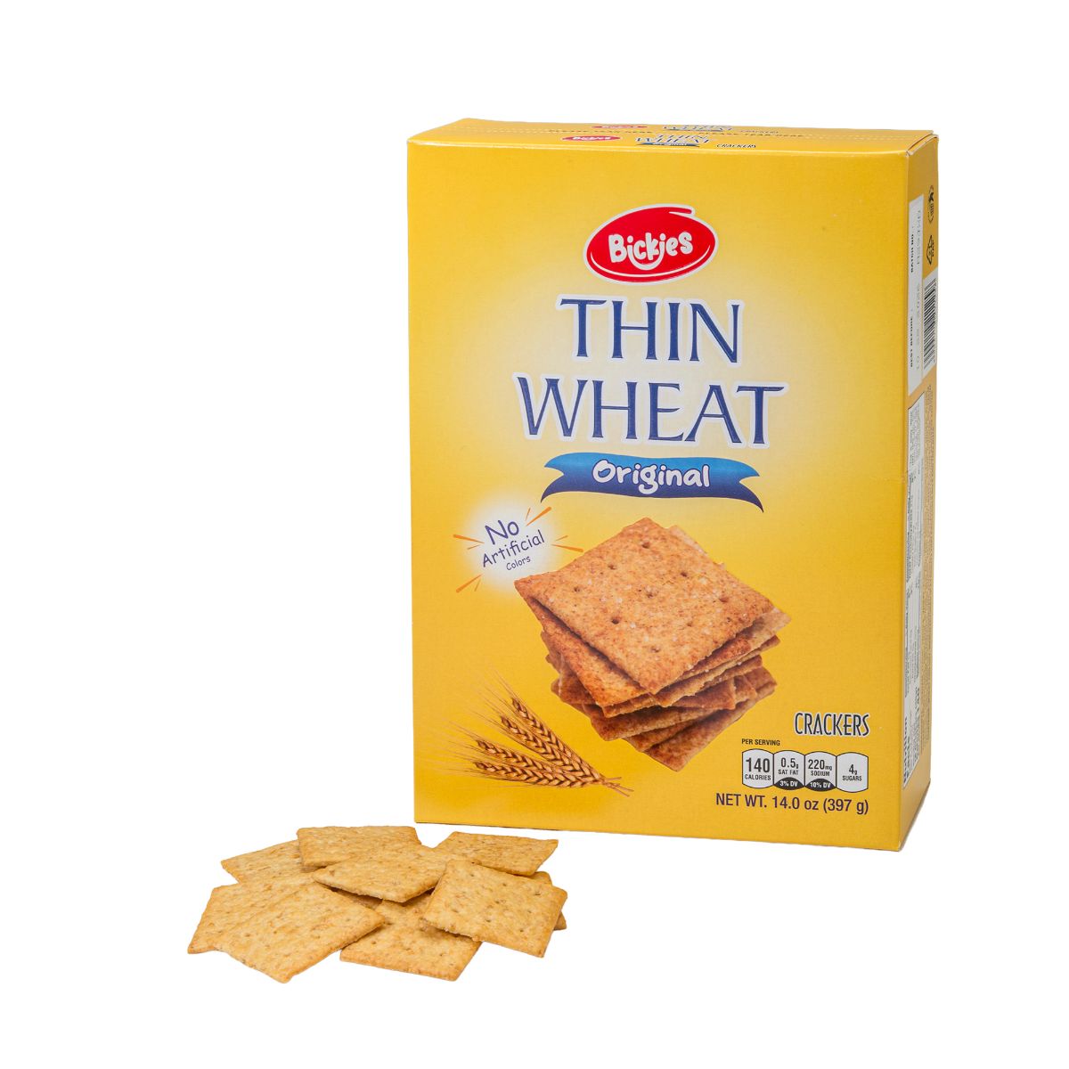 BICKIES THIN WHEAT CRACKER <br />14 OZ - Image 2