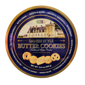 BICKIES BUTTER COOKIE TIN <br />12 OZ