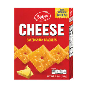 BICKIES CHEESE CRACKERS<br /> 7 OZ