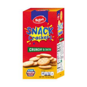 BICKIES SNACK TIME CRACKERS  <br />12 OZ