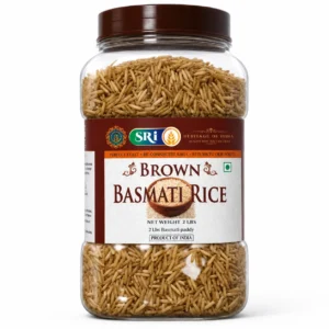 SRI BROWN BASMATI RICE 2 LB