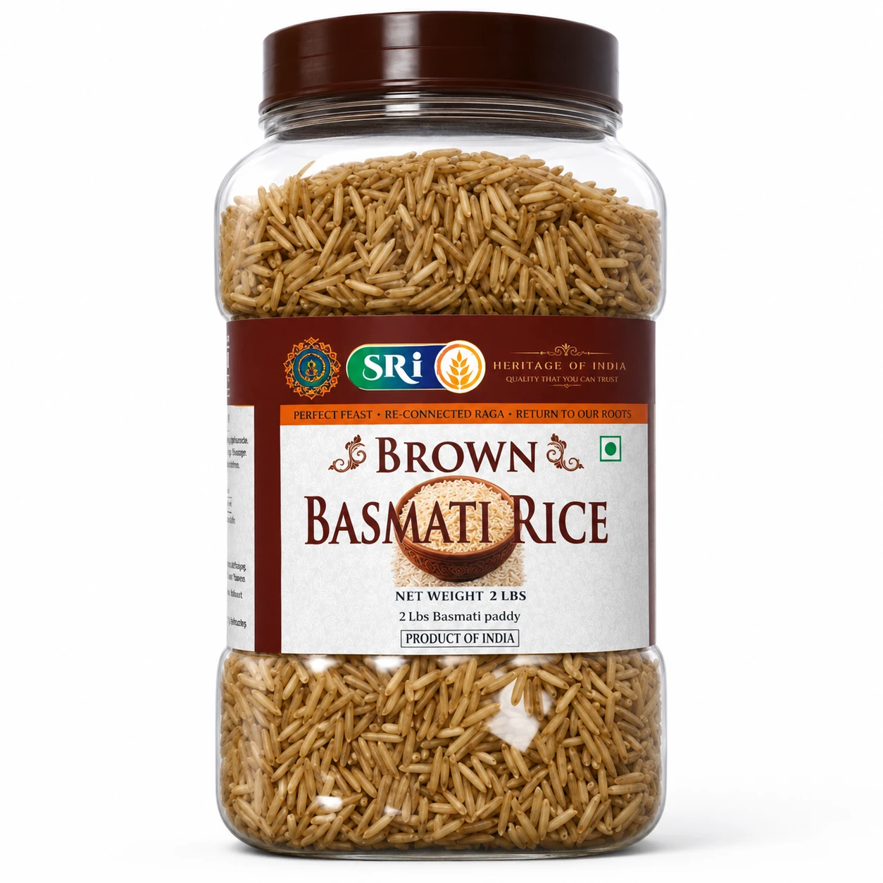 SRI BROWN BASMATI RICE 2 LB