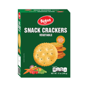 BICKIES SNACK CRACKERS VEGETABLE <br />12 OZ